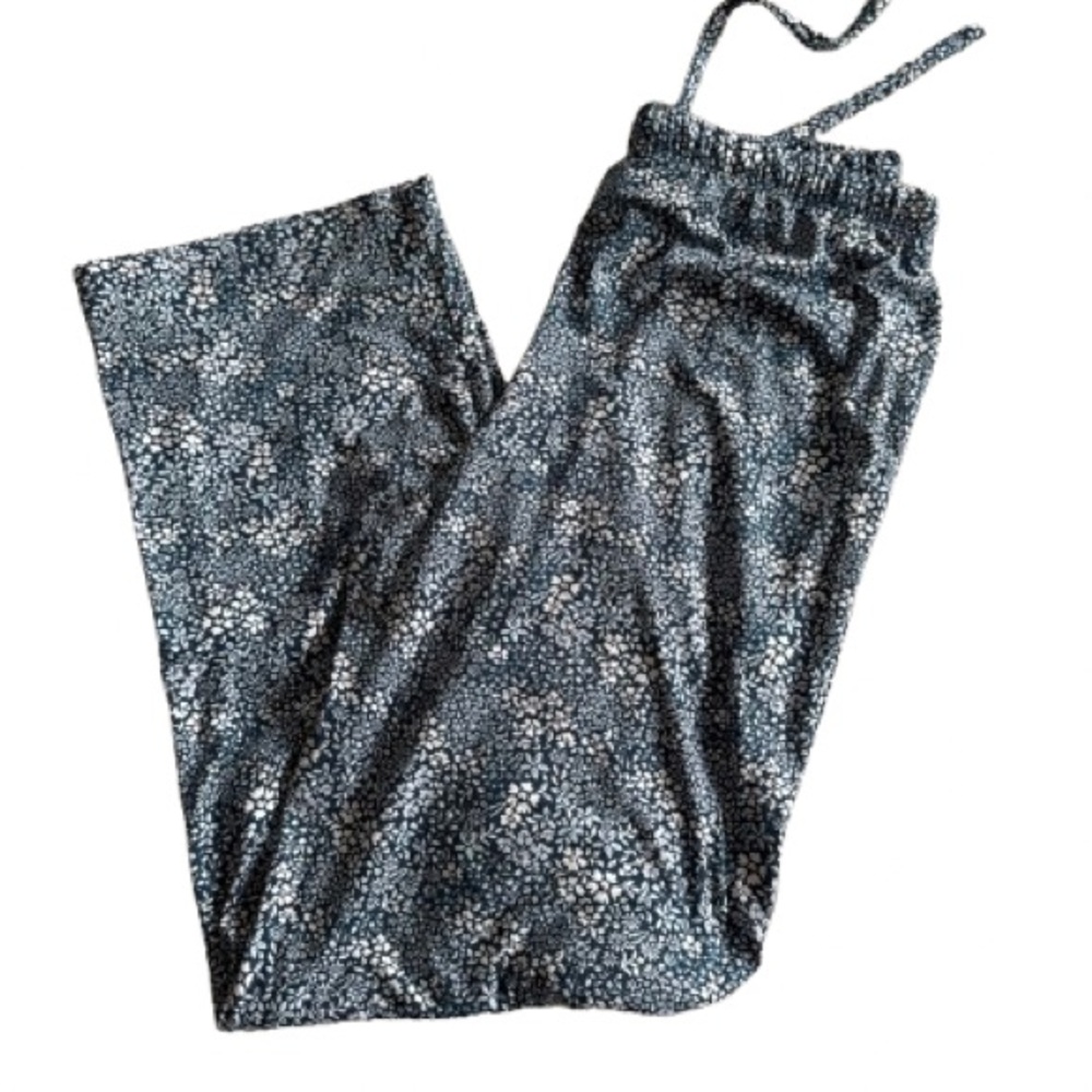 Women’s mia & tess blue & white PJ Pants